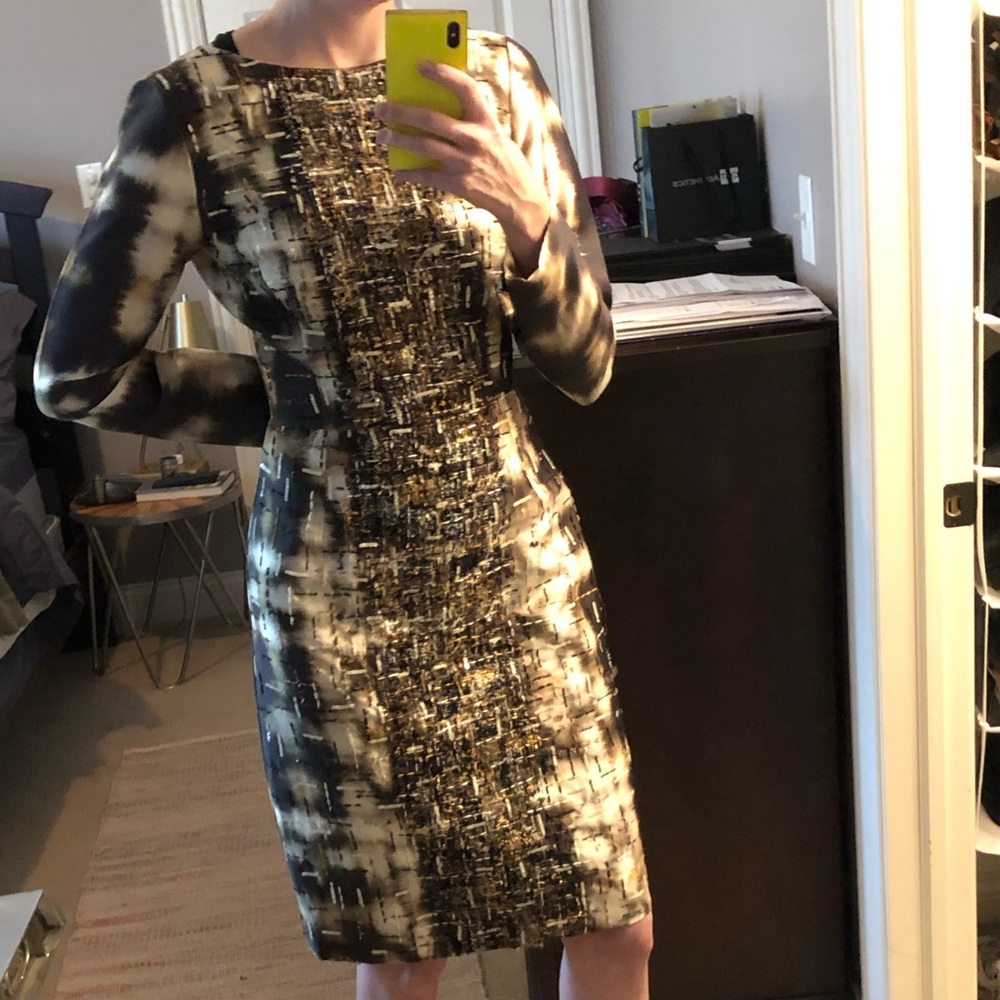 Vintage Oscar de la Renta evening dress